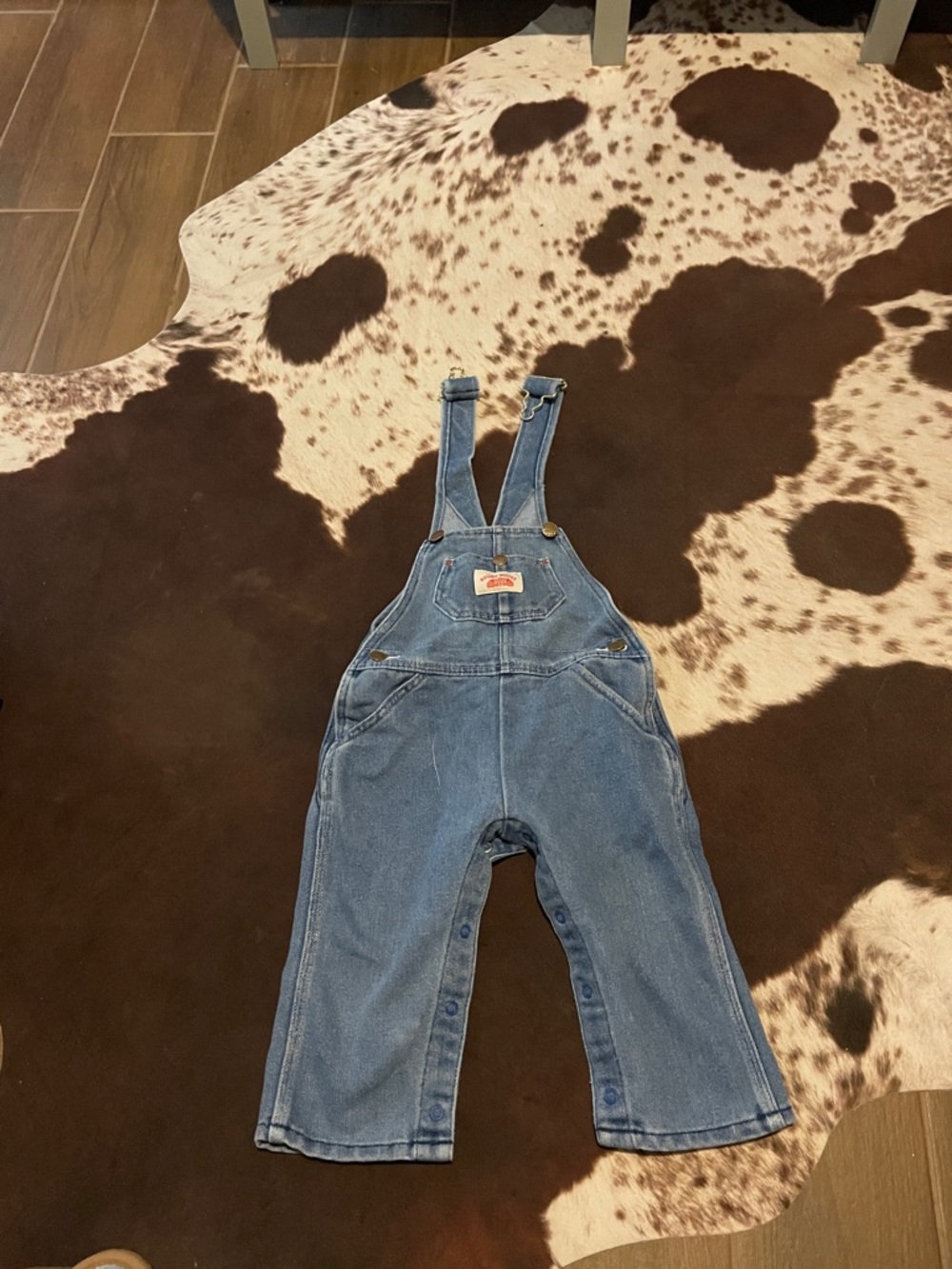 Children's Denim Overalls - Blue